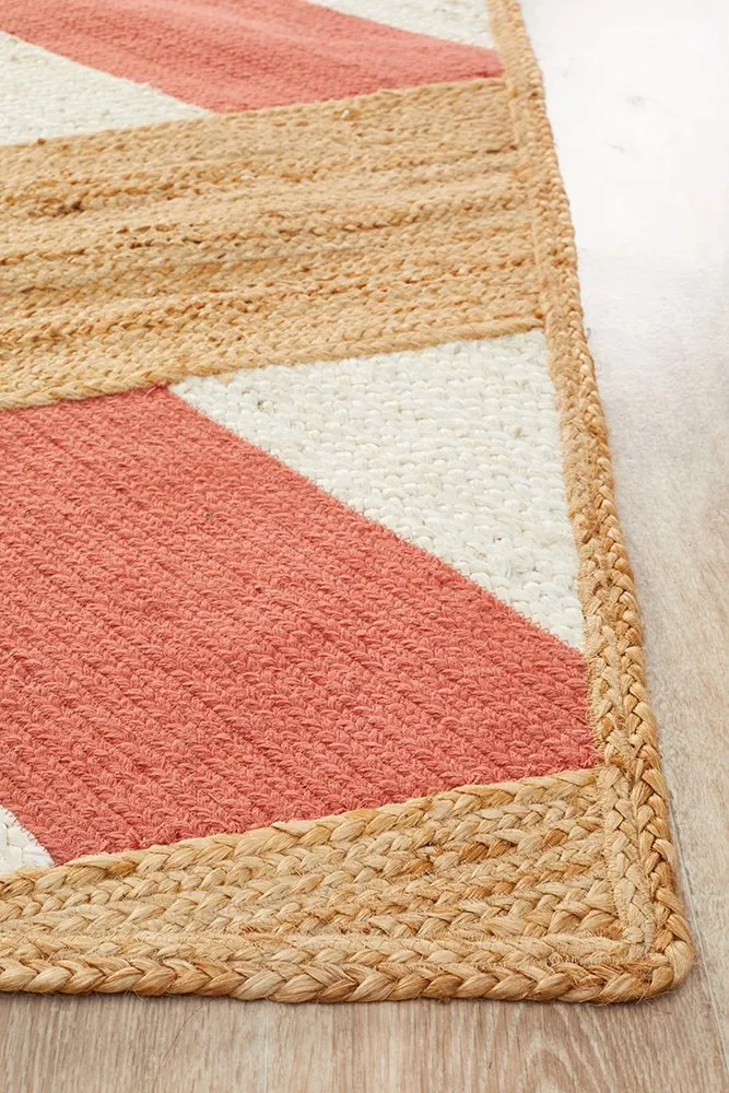 Parade 111 Rug (Coral) by Rug Culture