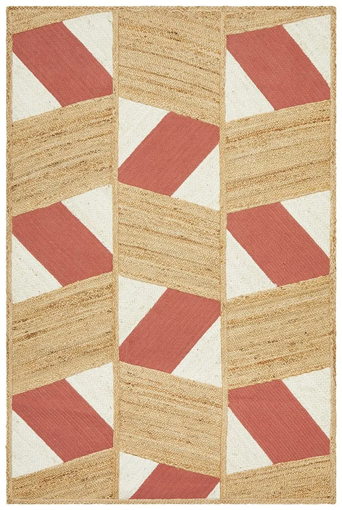 Parade 111 Rug (Coral) by Rug Culture