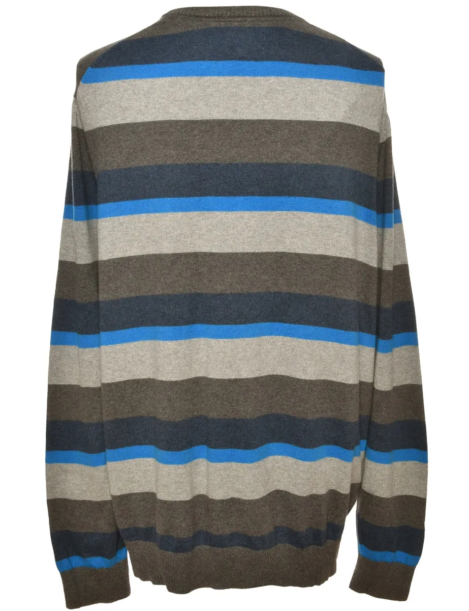 Patterned Multi-Colour Jumper - XL