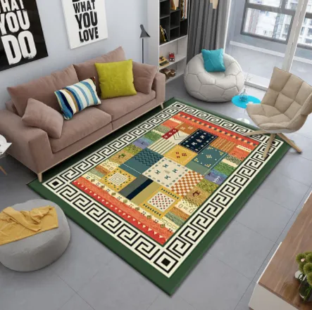 Persian Non-slip Living Room or Bedroom Rug