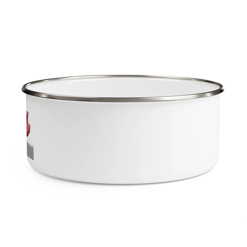 Pig Enamel Bowl