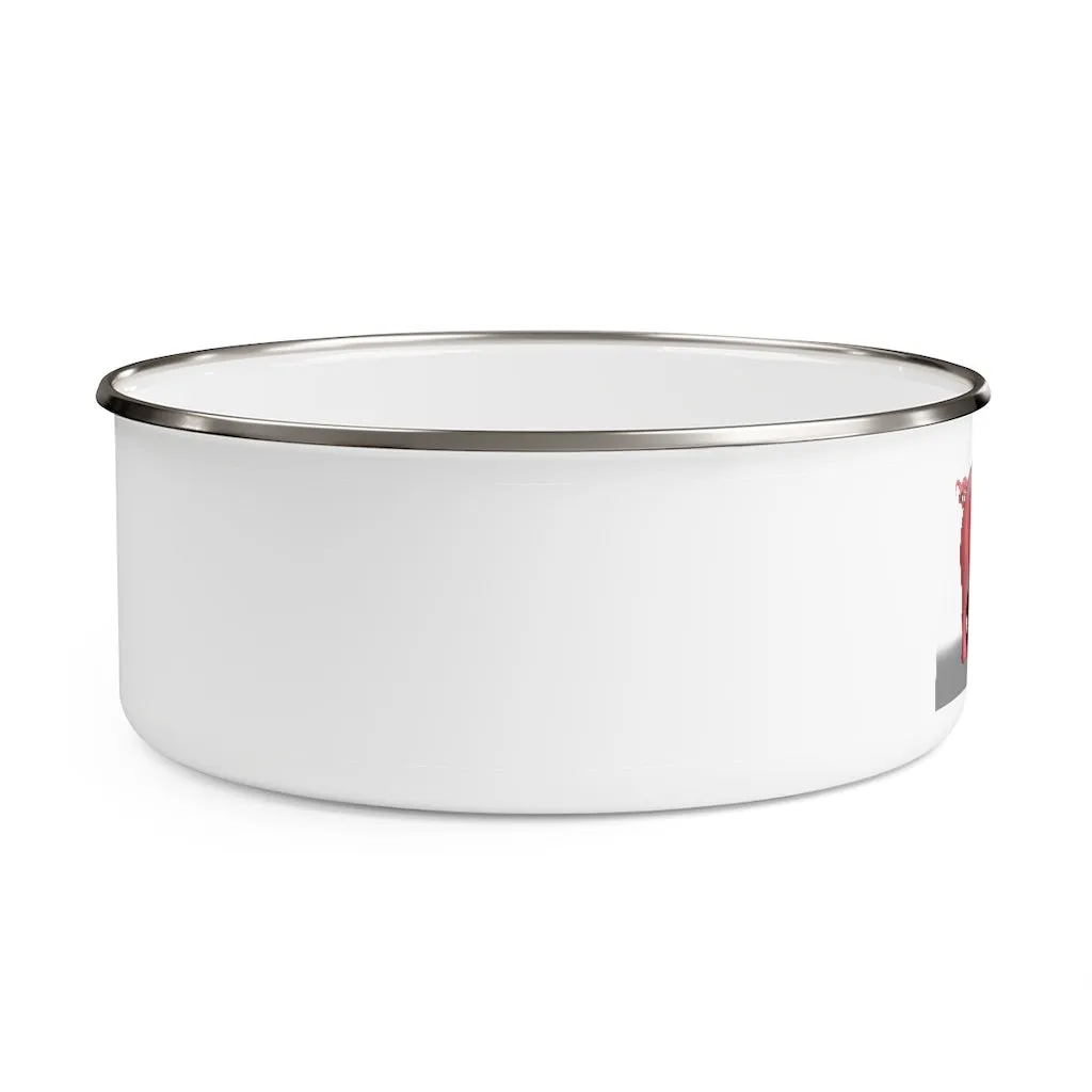 Pig Enamel Bowl