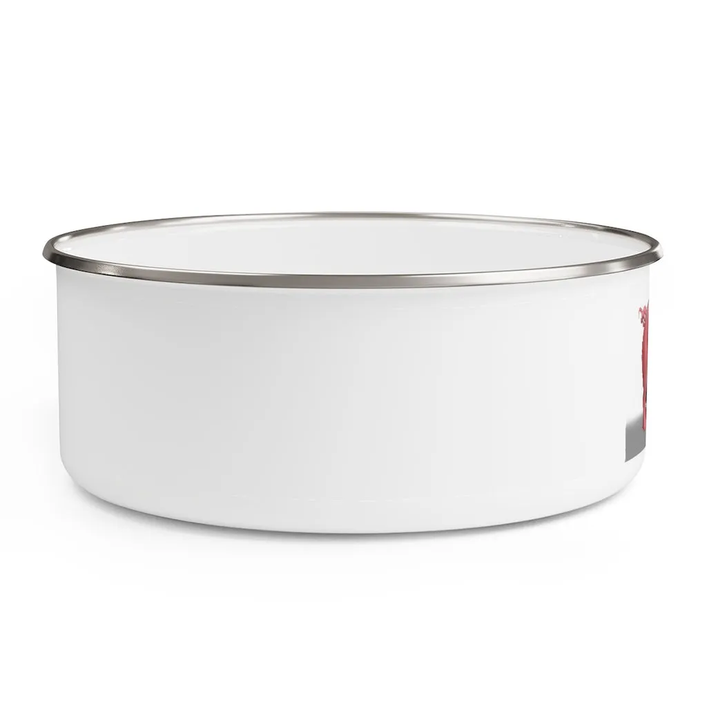 Pig Enamel Bowl