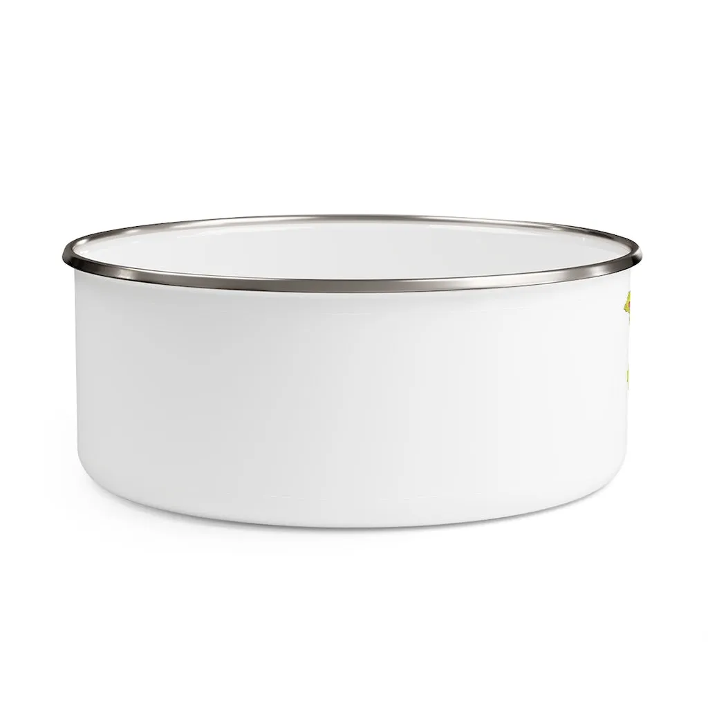 Pon-Pon Enamel Bowl