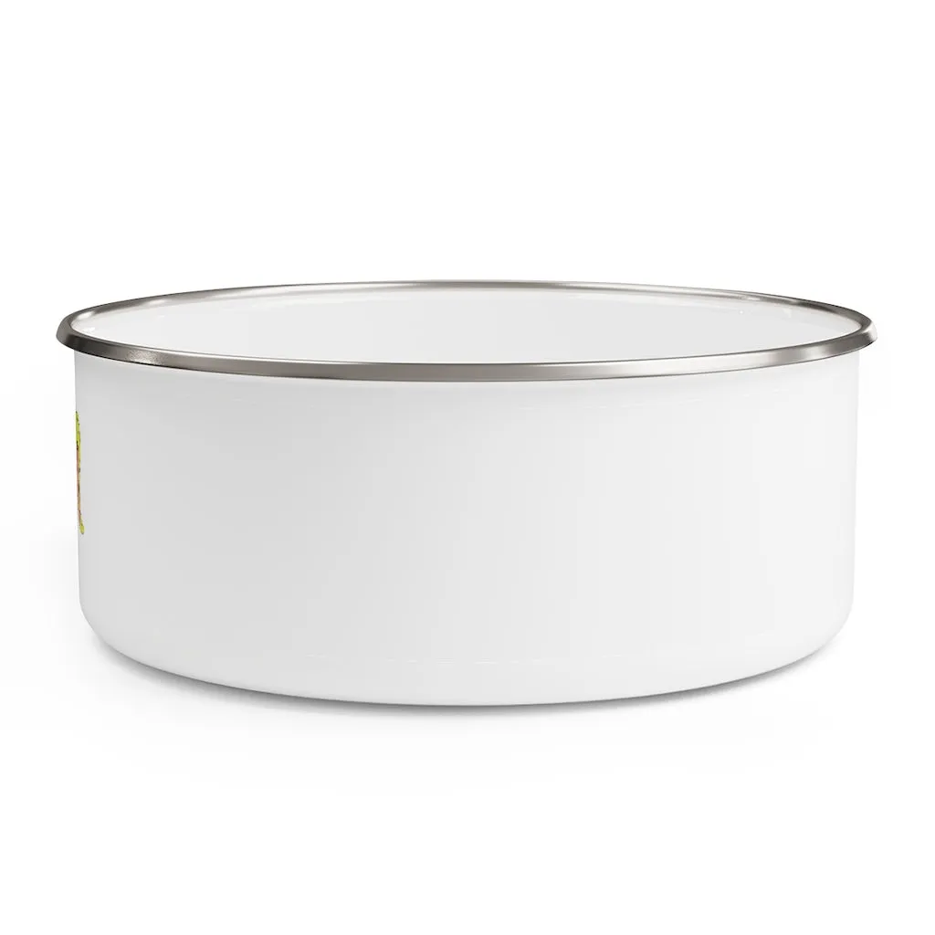 Pon-Pon Enamel Bowl