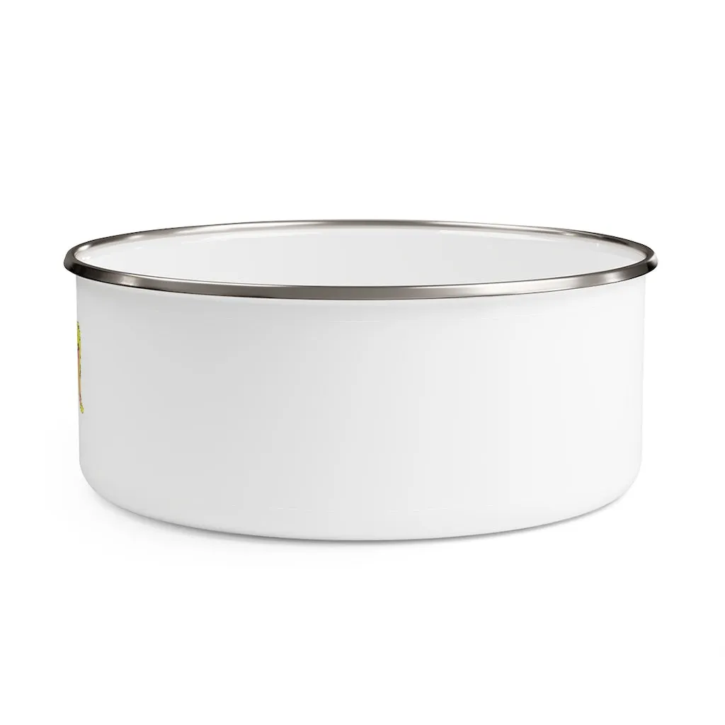 Pon-Pon Enamel Bowl