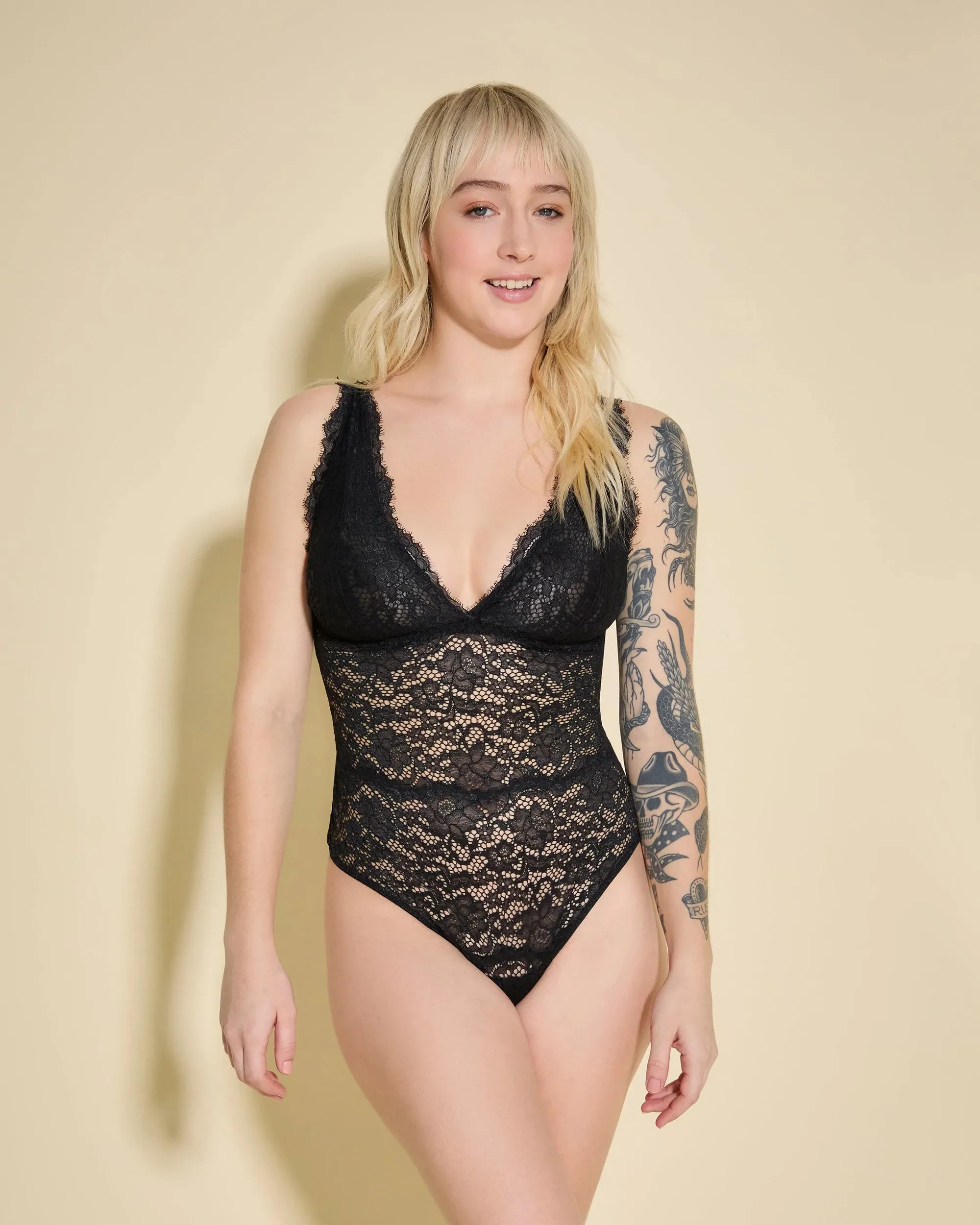 Pret-A-Porter Teddy Bodysuit