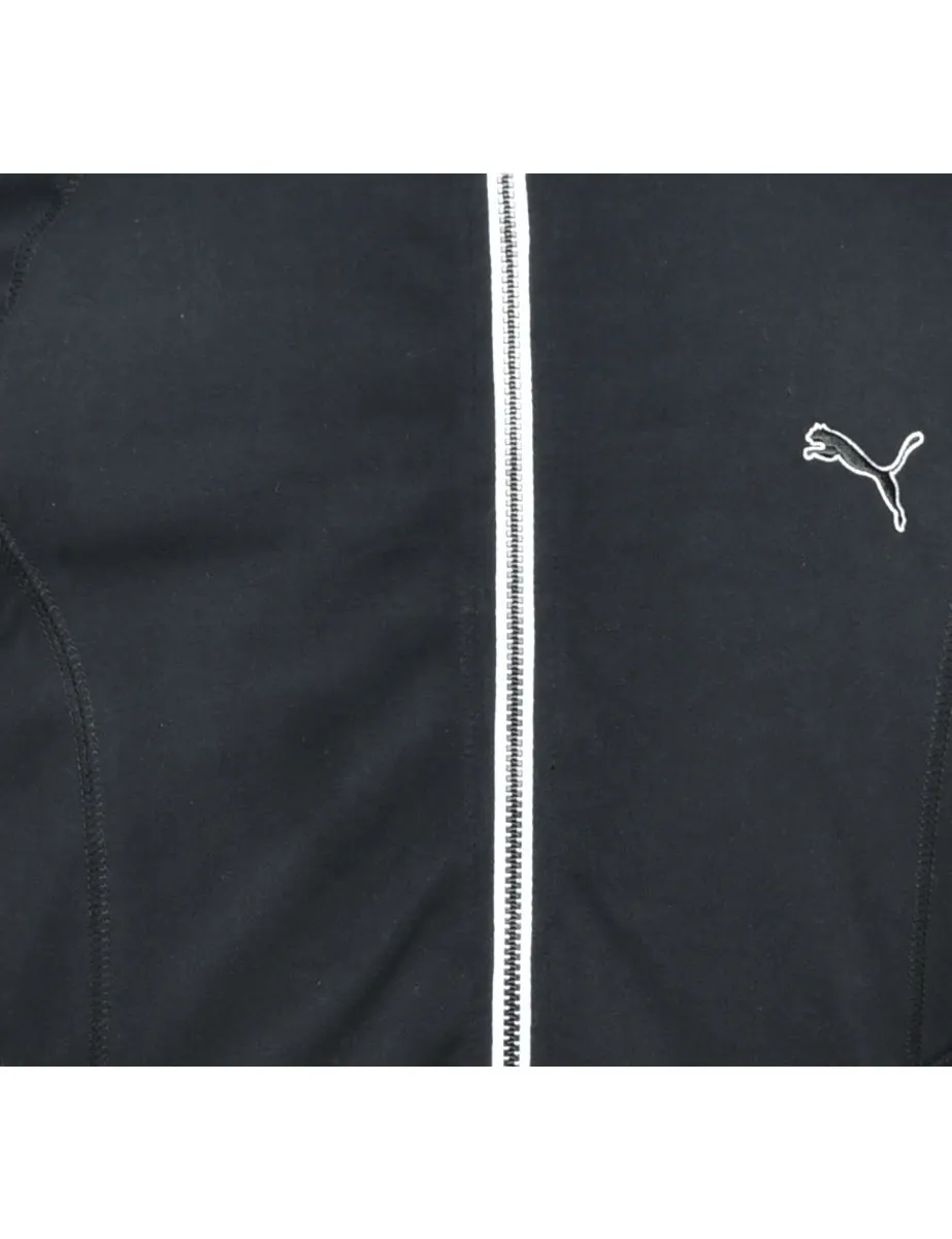 Puma Black Track Top - XS