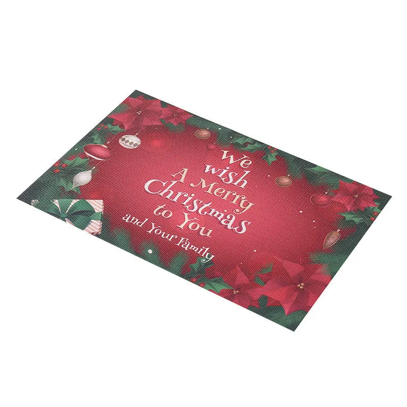 PVC Non-slip Waterproof Christmas Placemats (1 Pc)