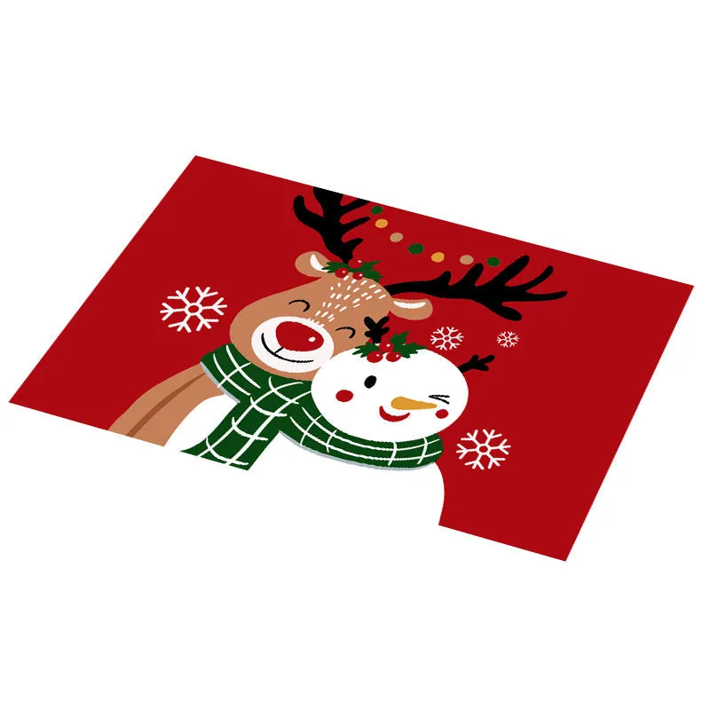 PVC Non-slip Waterproof Christmas Placemats (1 Pc)