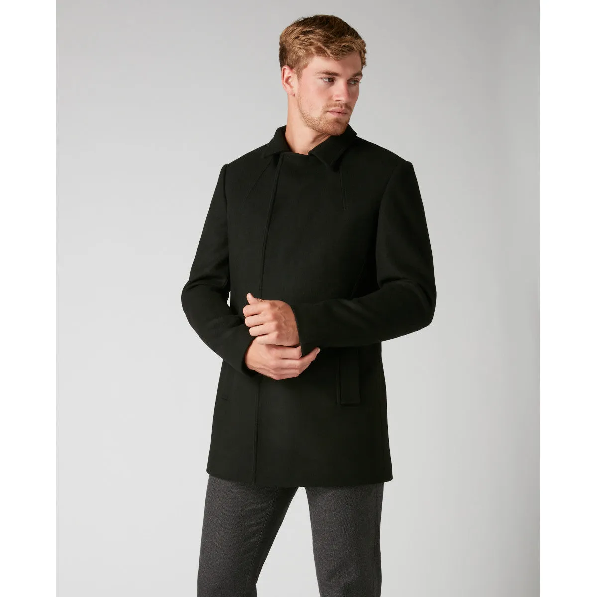 Remus Uomo Lohmann Coat 00 Black