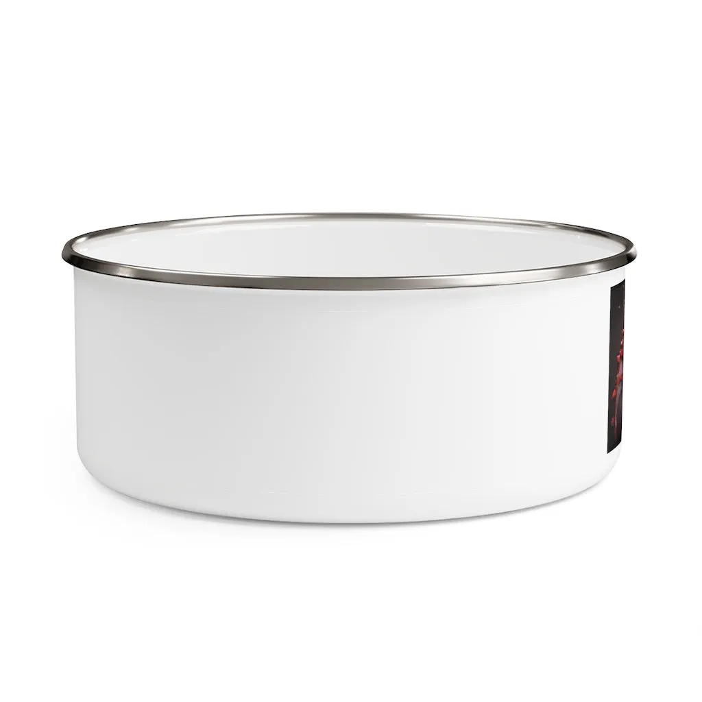 Rock Creature Enamel Bowl