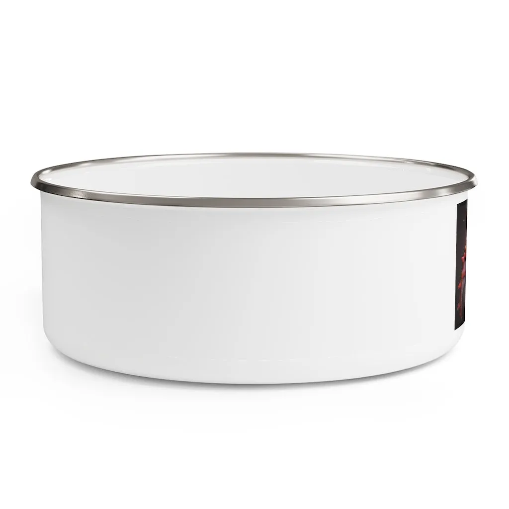 Rock Creature Enamel Bowl