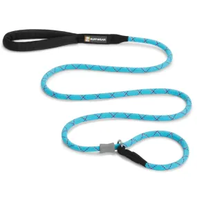 Ruffwear Just-a-Cinch Reflective Rope Slip Dog Leash (Blue Atoll)