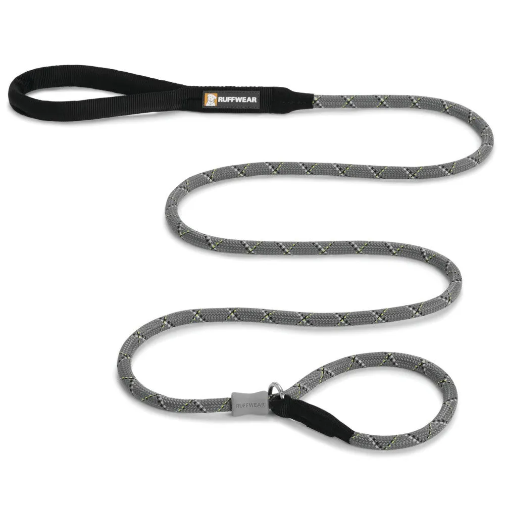 Ruffwear Just-a-Cinch Reflective Rope Slip Dog Leash (Granite Gray)