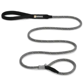 Ruffwear Just-a-Cinch Reflective Rope Slip Dog Leash (Granite Gray)