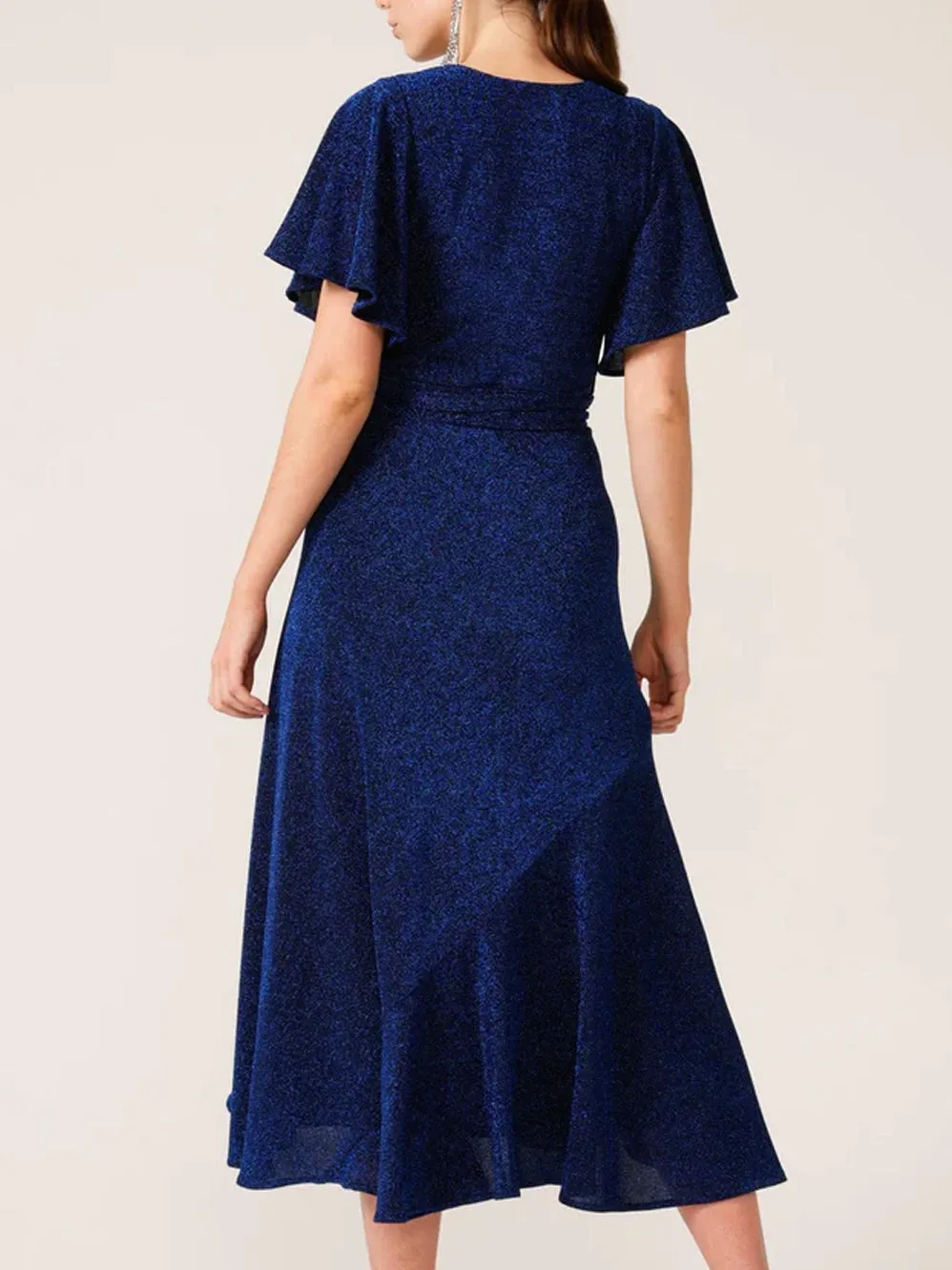 SACHA DRAKE STARGAZE WRAP DRESS