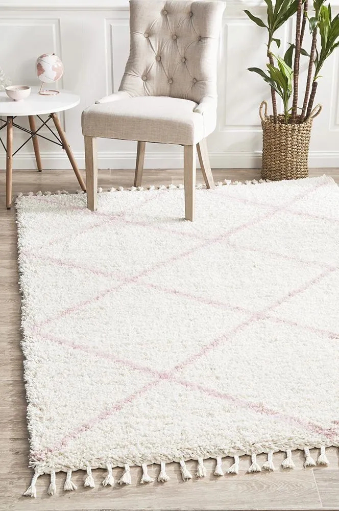 Saffron 22 Rug (Pink) by Rug Culture