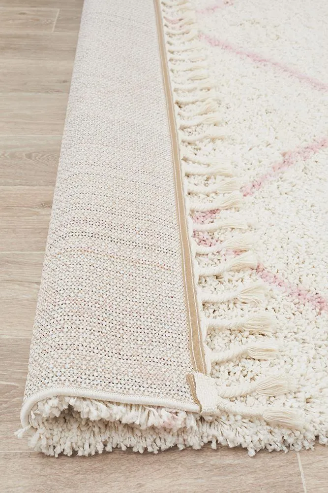 Saffron 22 Rug (Pink) by Rug Culture