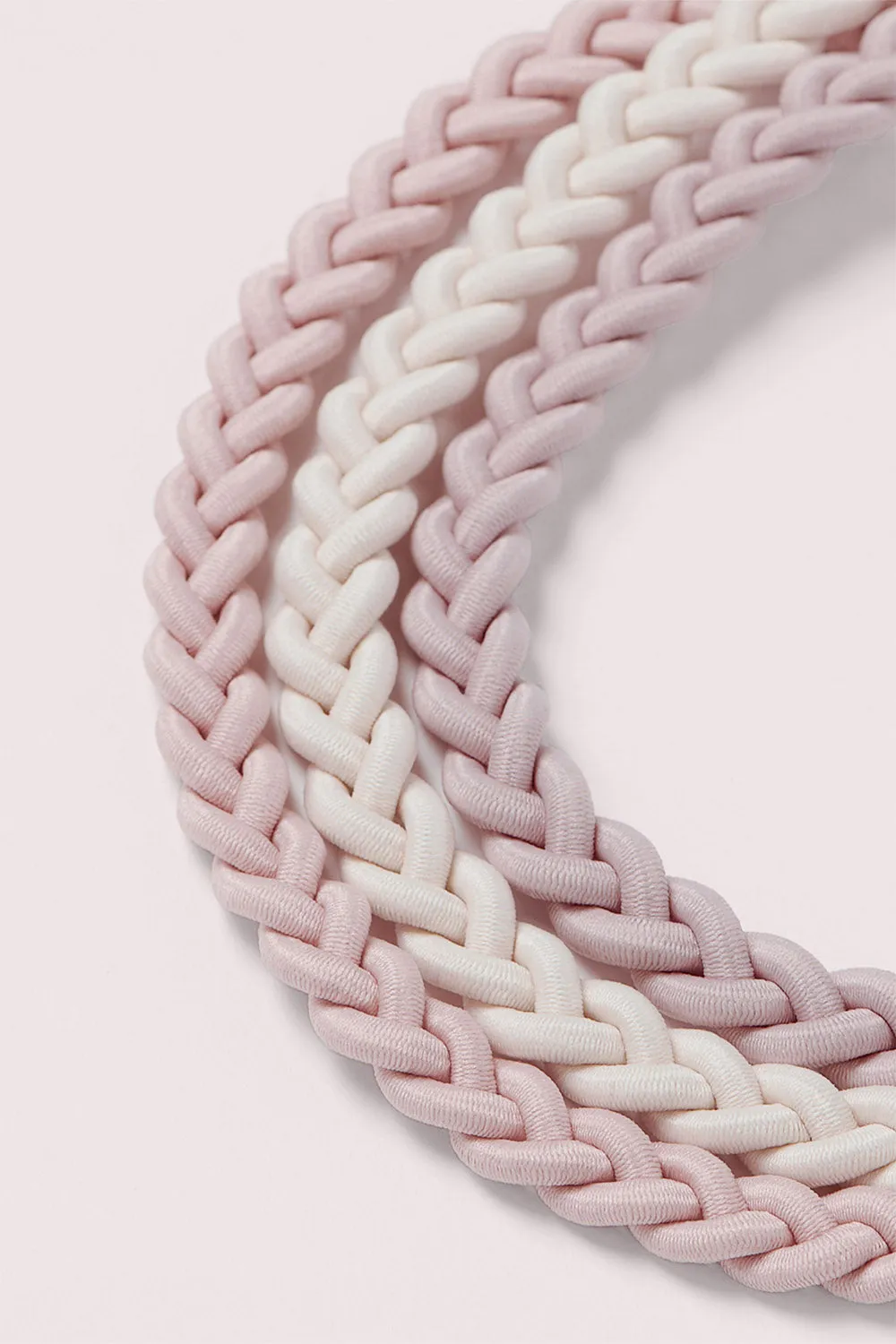 Salutation Bands Slim Braided Headband Set