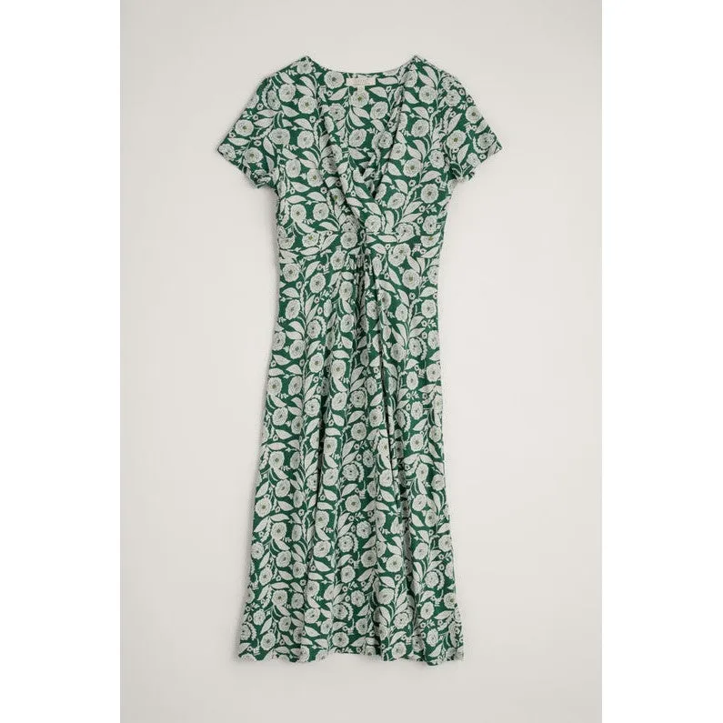 Seasalt Chapelle Dress Camelia Vines Mallard