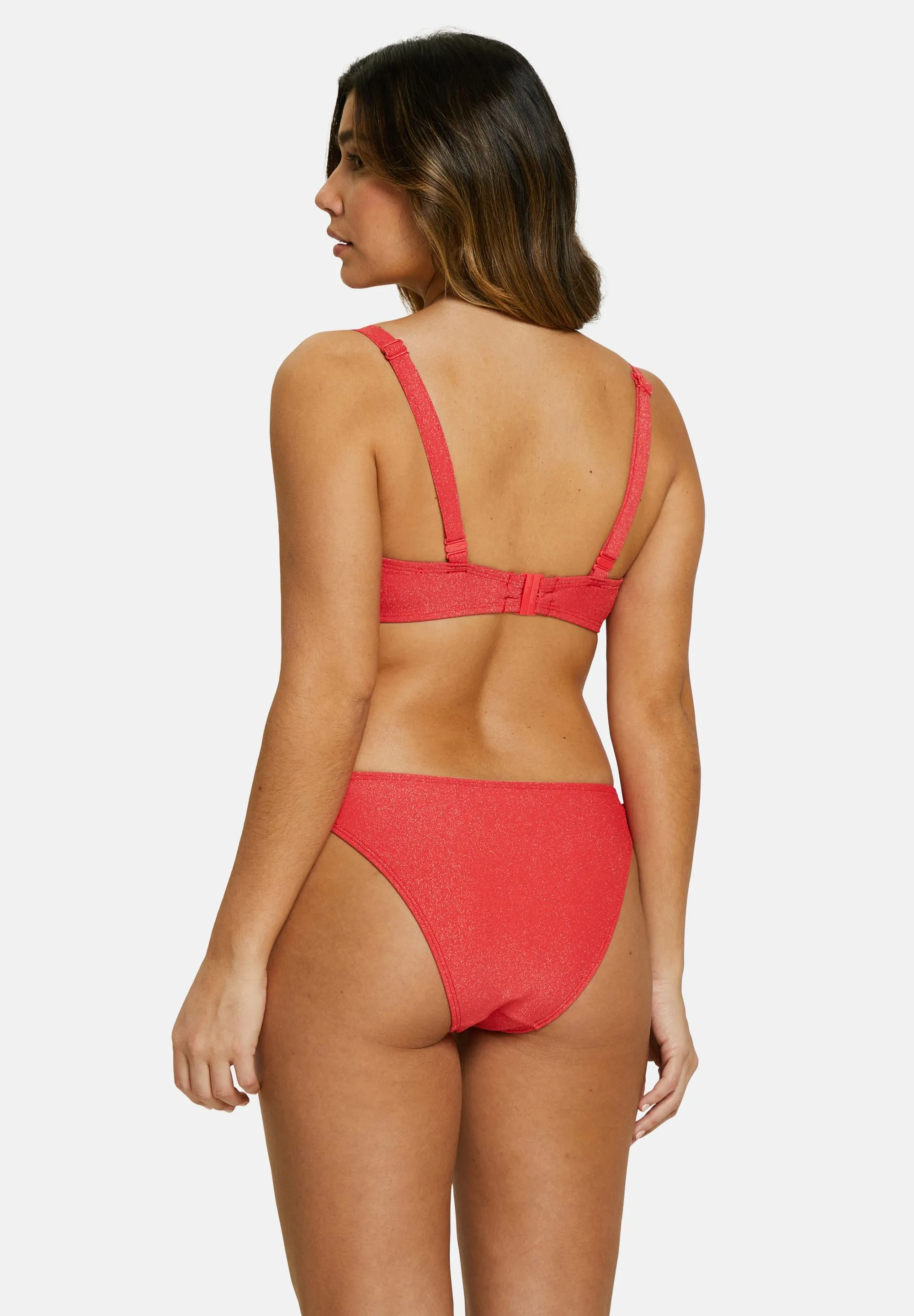 Slip de bain Bask in bliss Rouge Poppy