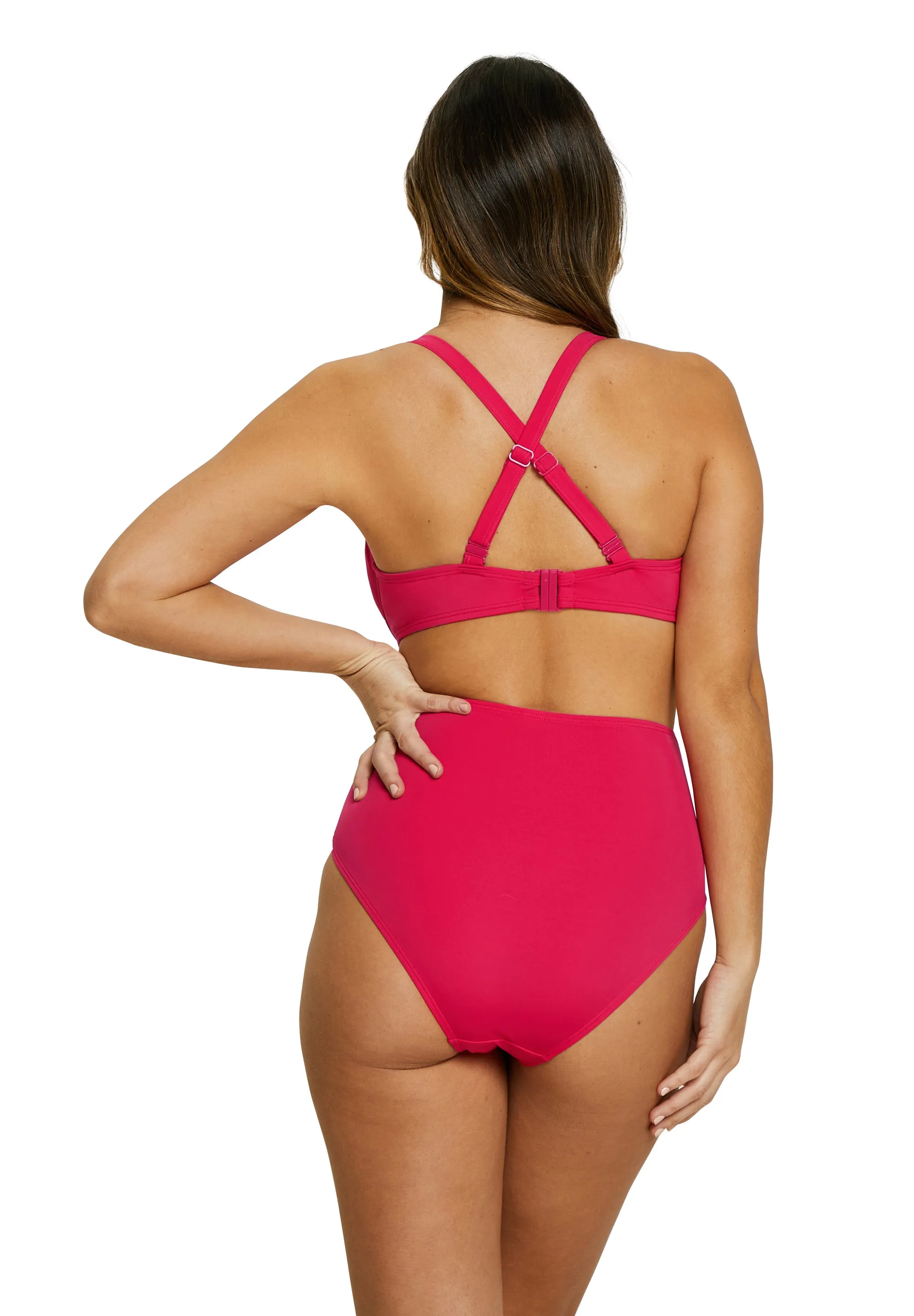 Slip de bain Elevated Basics Rose Virtuel