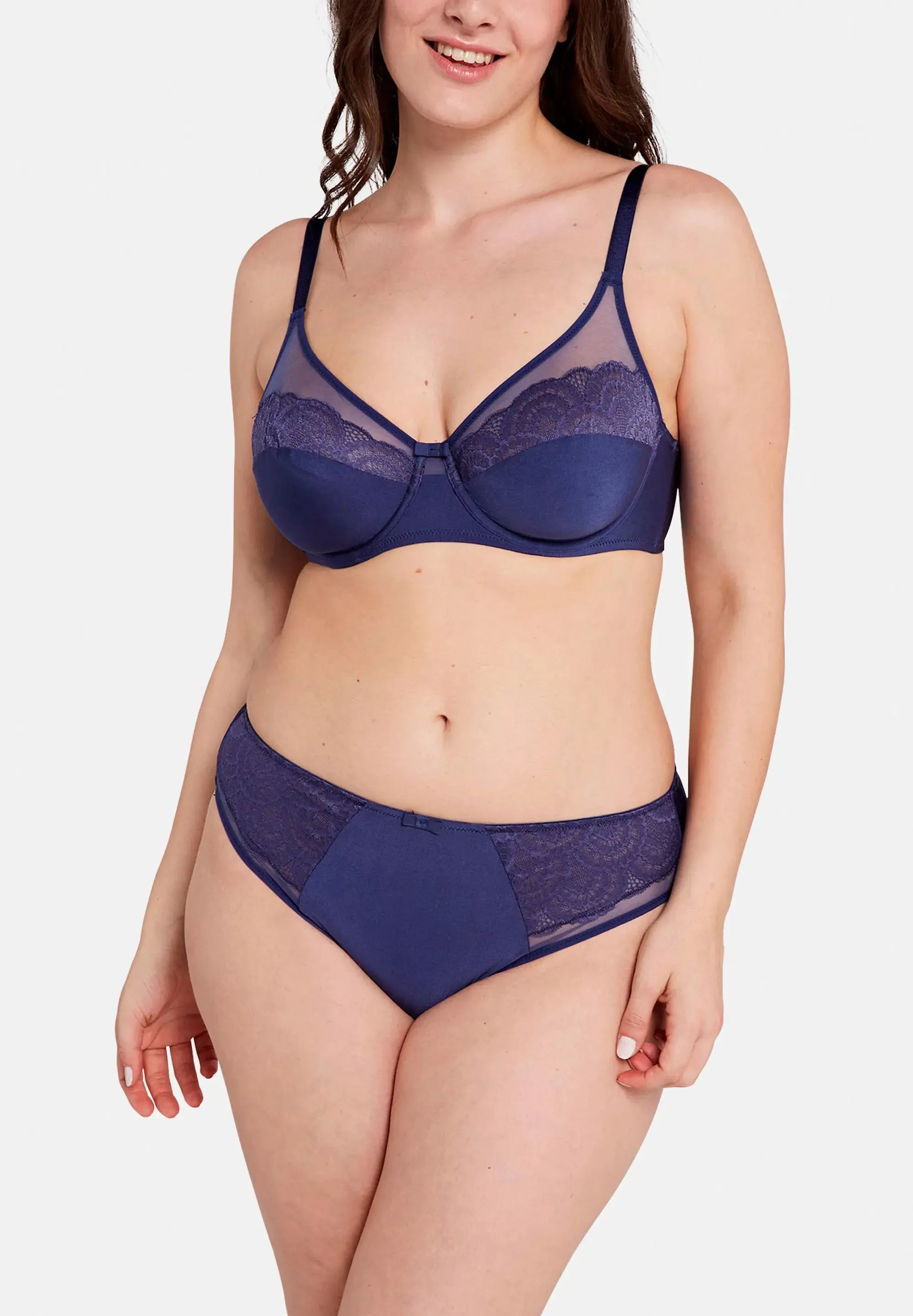 Slip So Féminine Ruban Bleu