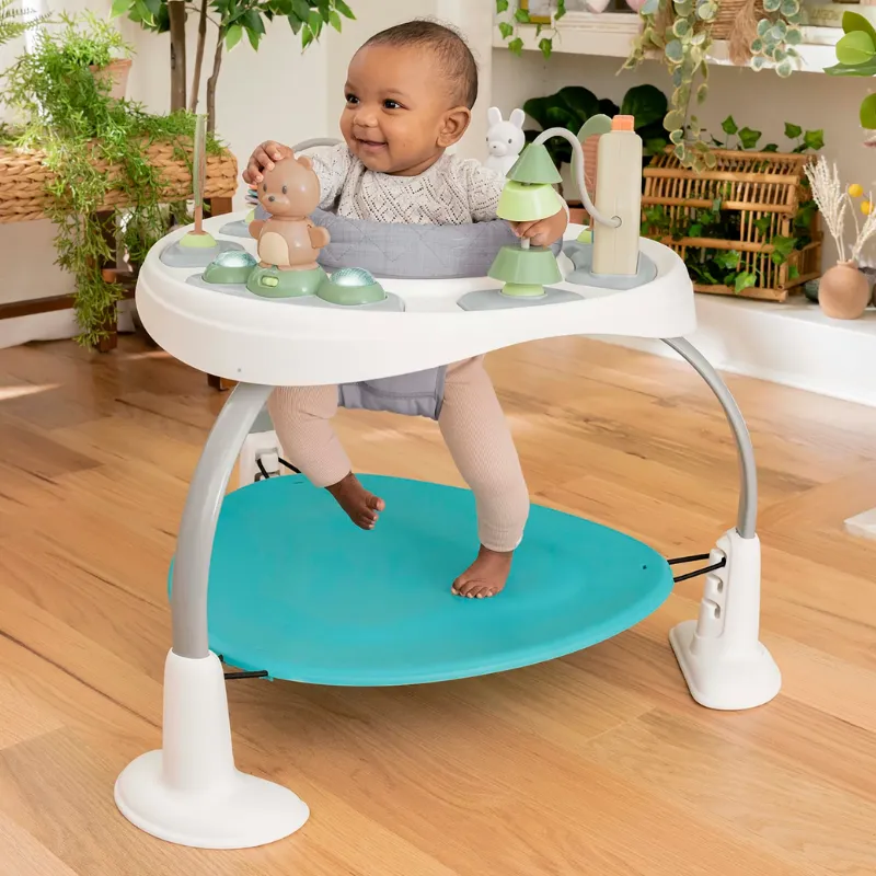 Spring & Sprout 2-in-1 Activity Jumper and Table - First Forest