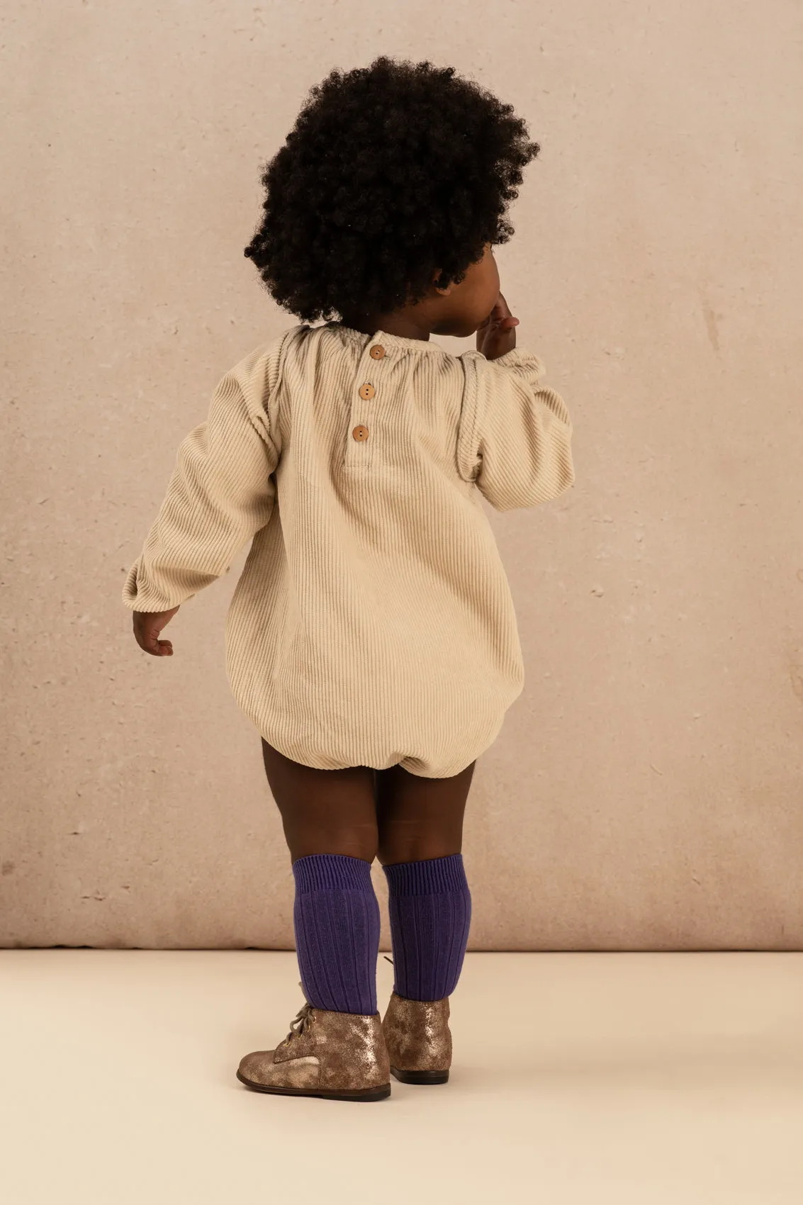 Studio Bohème - Esme Romper (Corduroy Oat)