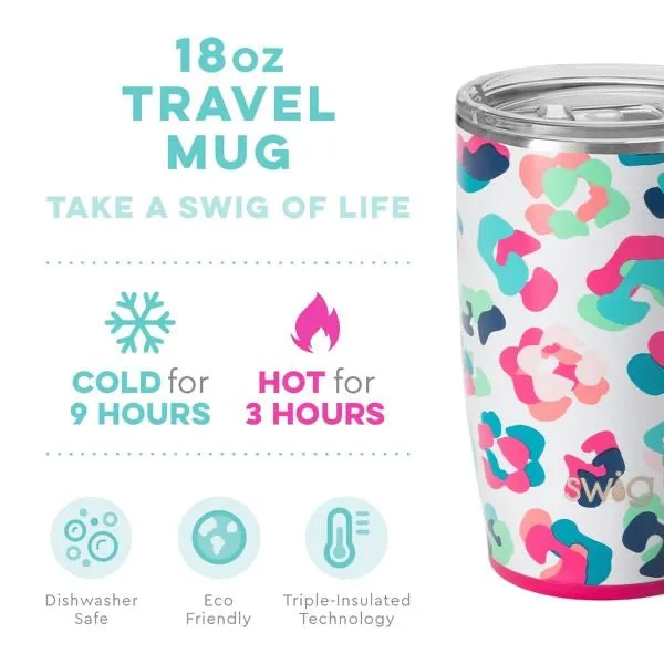 Swig 18 Oz Party Animal TRAVEL MUG
