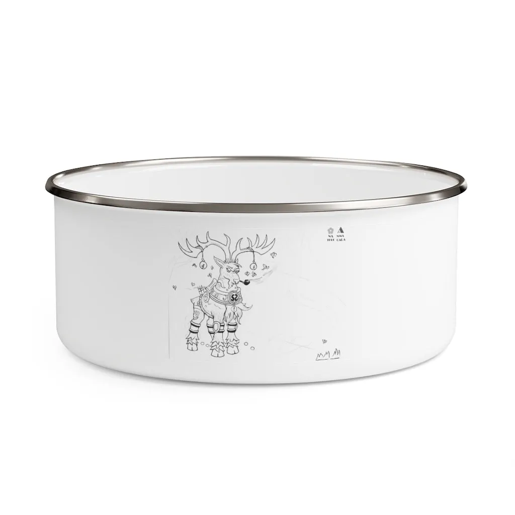 Tempus Guardian of the Harvest  Enamel Bowl