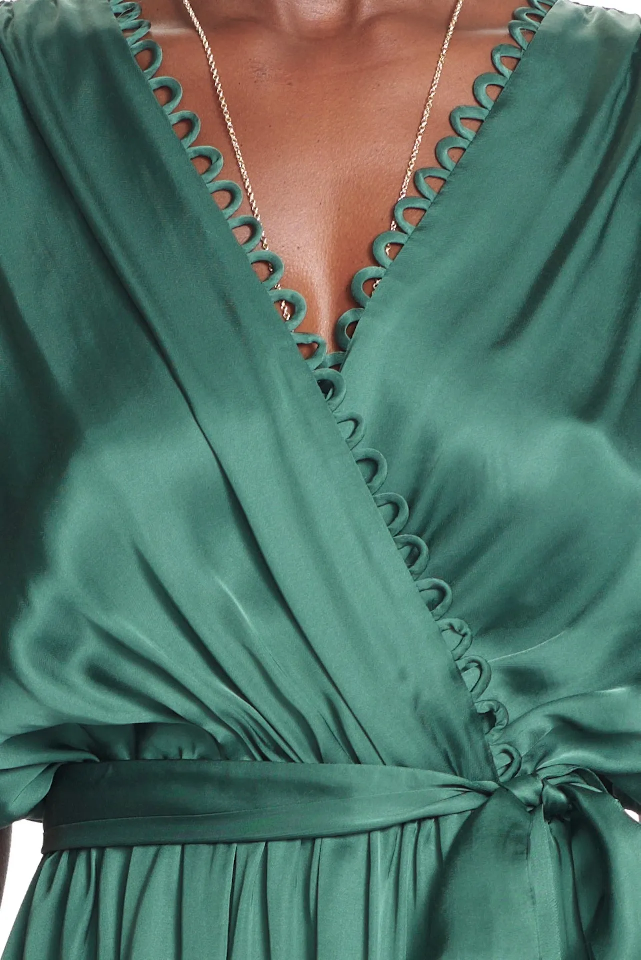 THE EDEN DRESS- SATIN