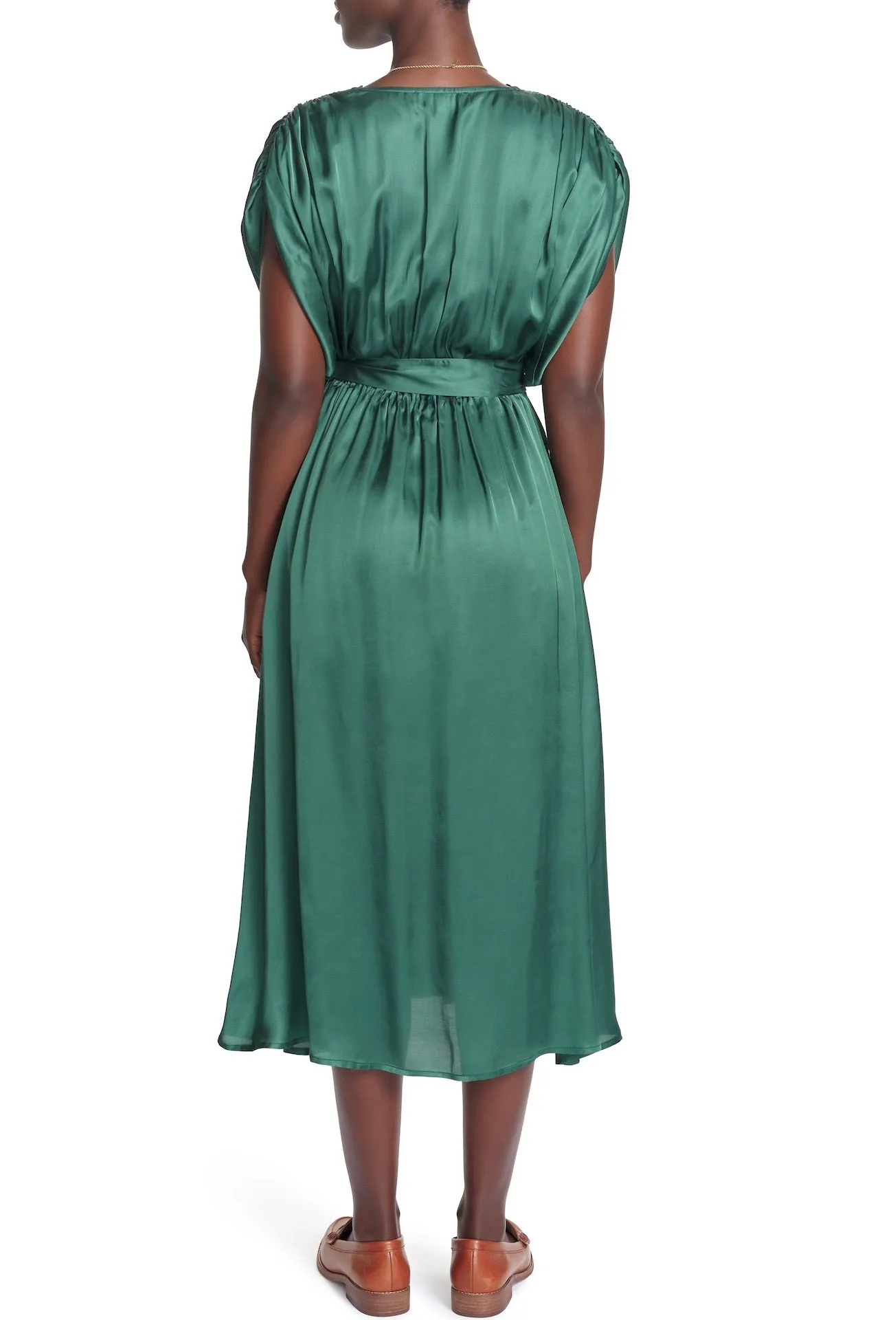 THE EDEN DRESS- SATIN
