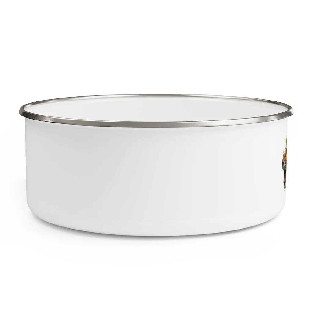 Tiger Enamel Bowl