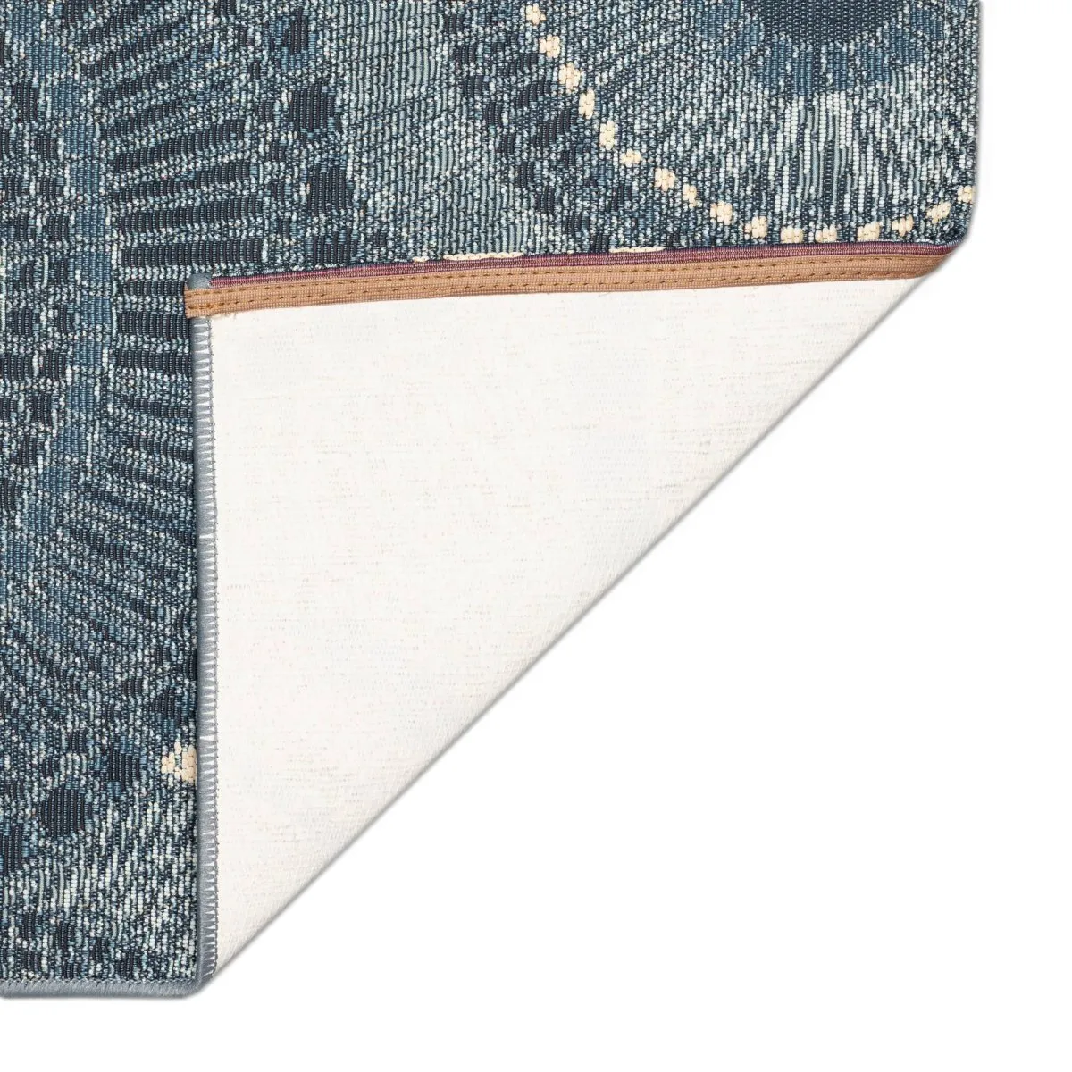 Trans-Ocean ESENCIA Indoor/Outdoor Power Loomed Latex Back Non Slip Mat  - Delft
