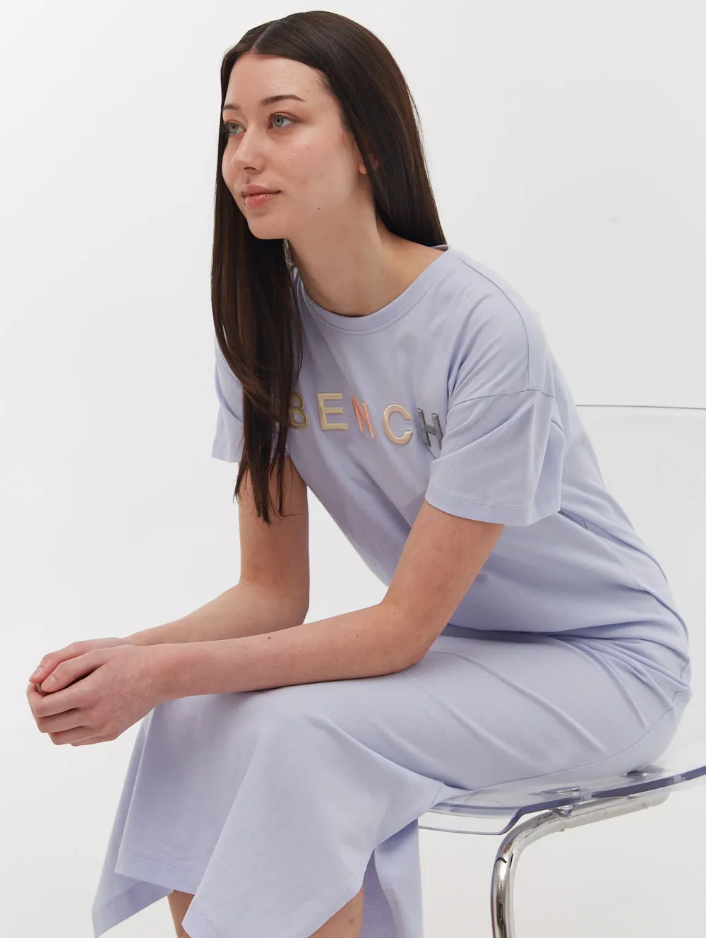 Tussah Chest Logo T-Shirt Dress