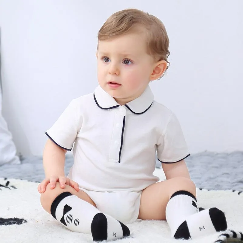 Unisex Baby's One-piece White Bodysuit