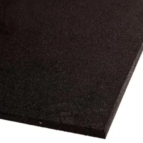 VersaFit Flooring Commercial Rubber Flooring Tile - Black