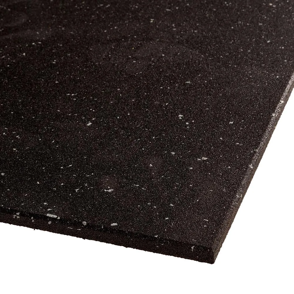 VersaFit Flooring Commercial Rubber Flooring Tile - Grey Fleck