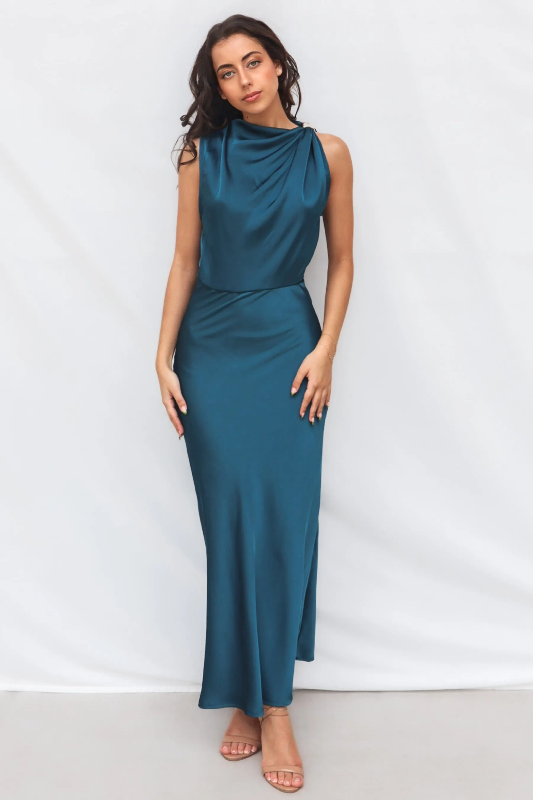 Vianna Formal Dress - Teal