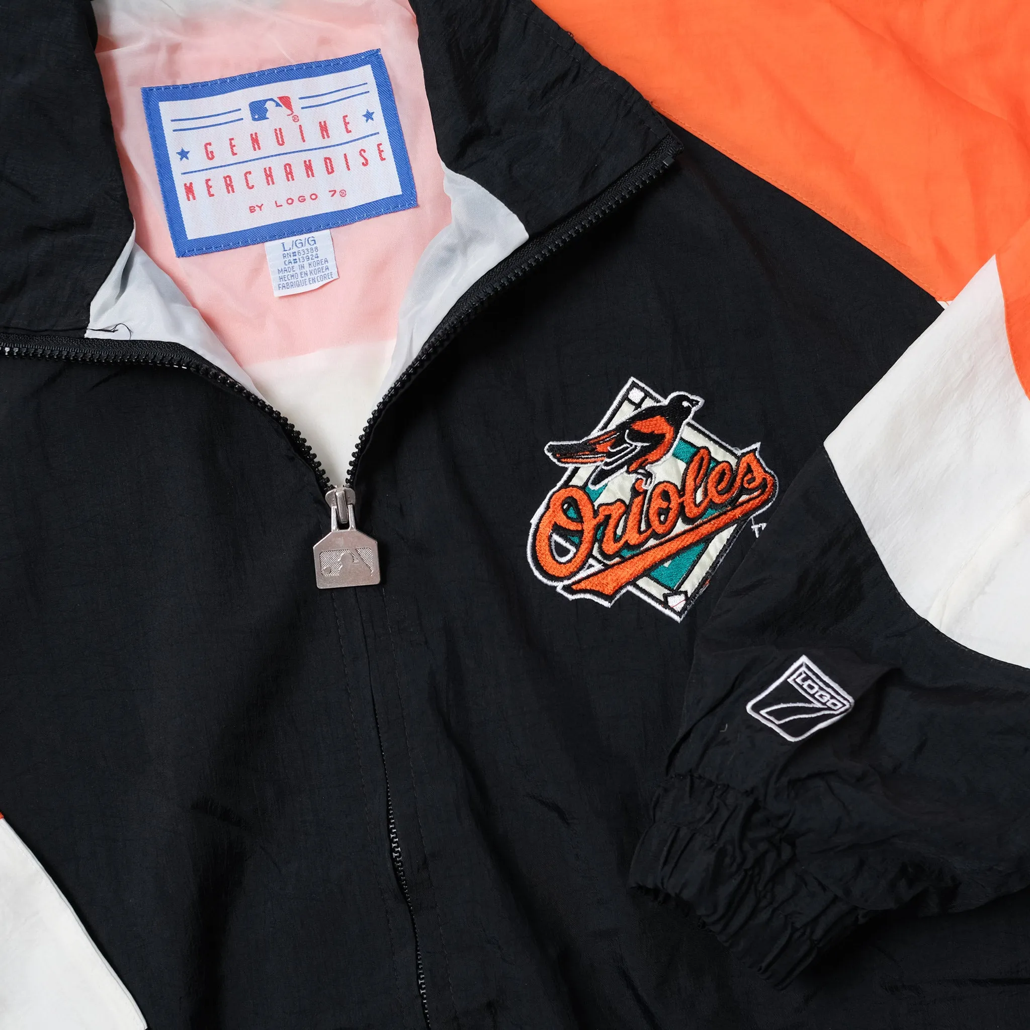 Vintage Baltimore Orioles Track Jacket Large / XLarge