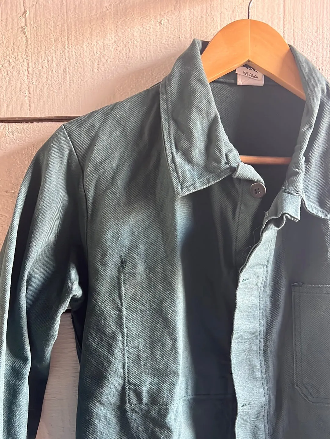 Vintage Chore Coat - Forest Green