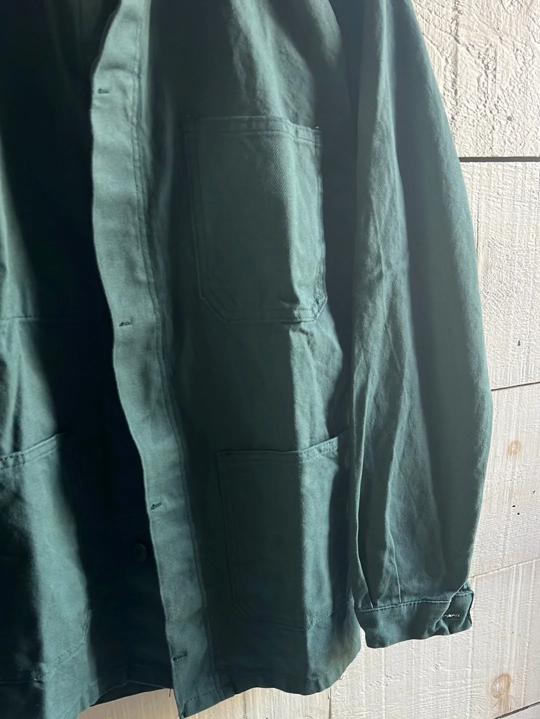Vintage Chore Coat - Forest Green