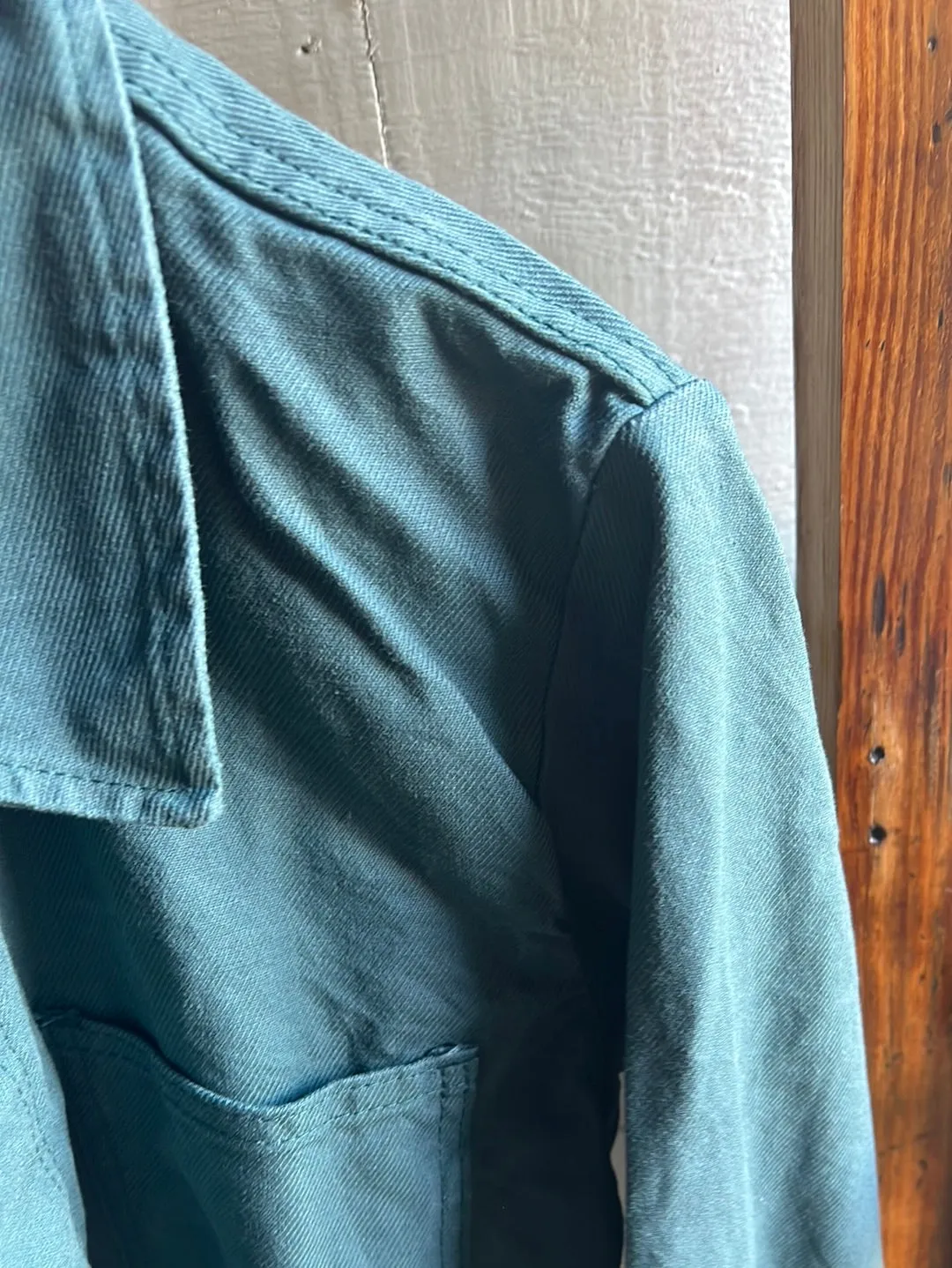 Vintage Chore Coat - Forest Green