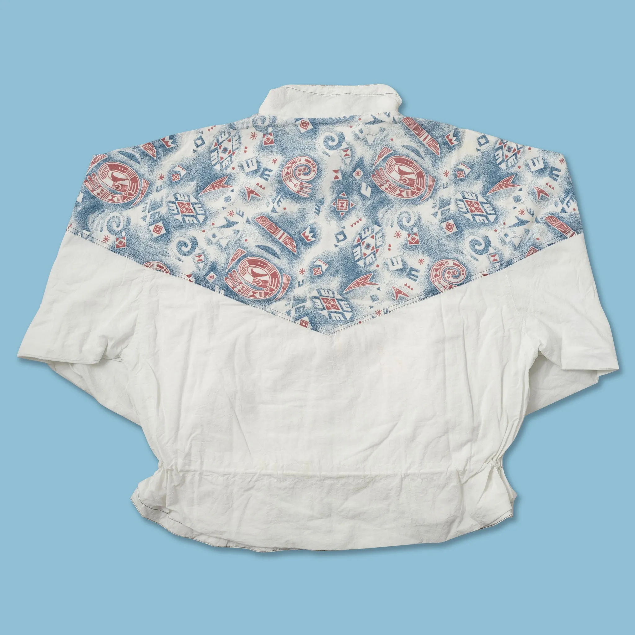Vintage Pattern Track Jacket Small