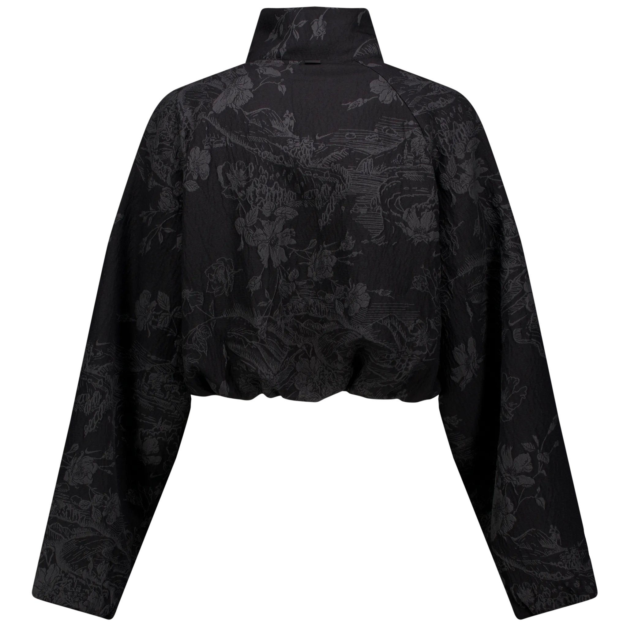 W Oversized Jacquard Track Jacket