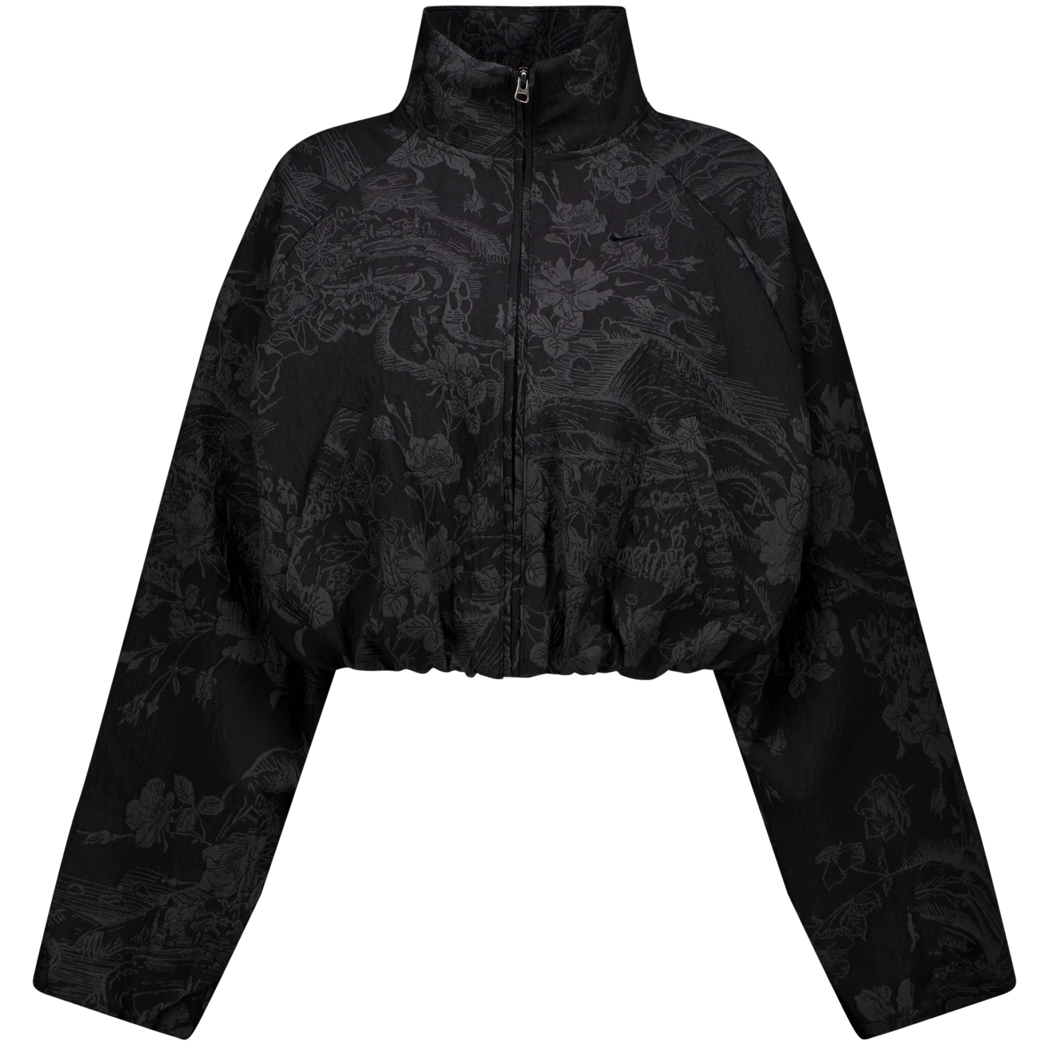 W Oversized Jacquard Track Jacket