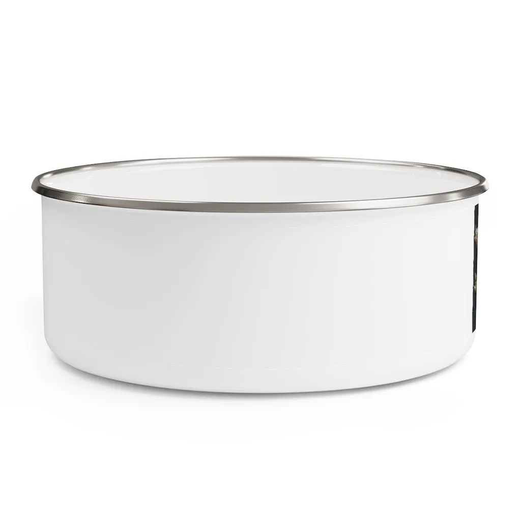 War Raptor Crate Enamel Bowl