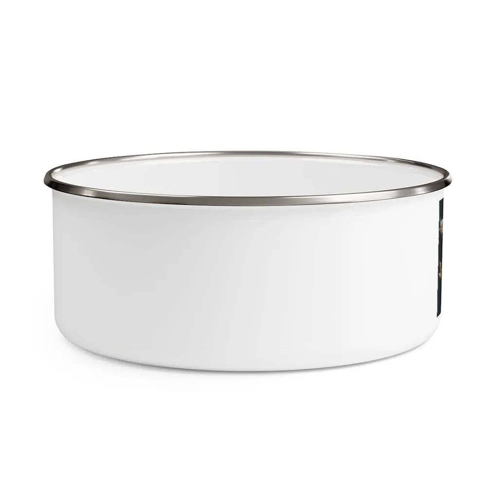 War Raptor Crate Enamel Bowl
